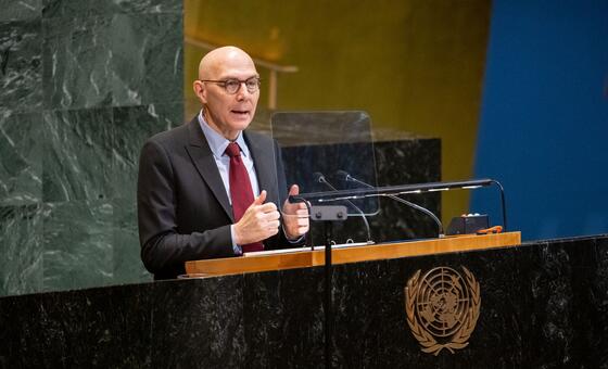 Volker Türk, Haut-Commissaire des Nations Unies aux droits de l'homme (photo d'archives).